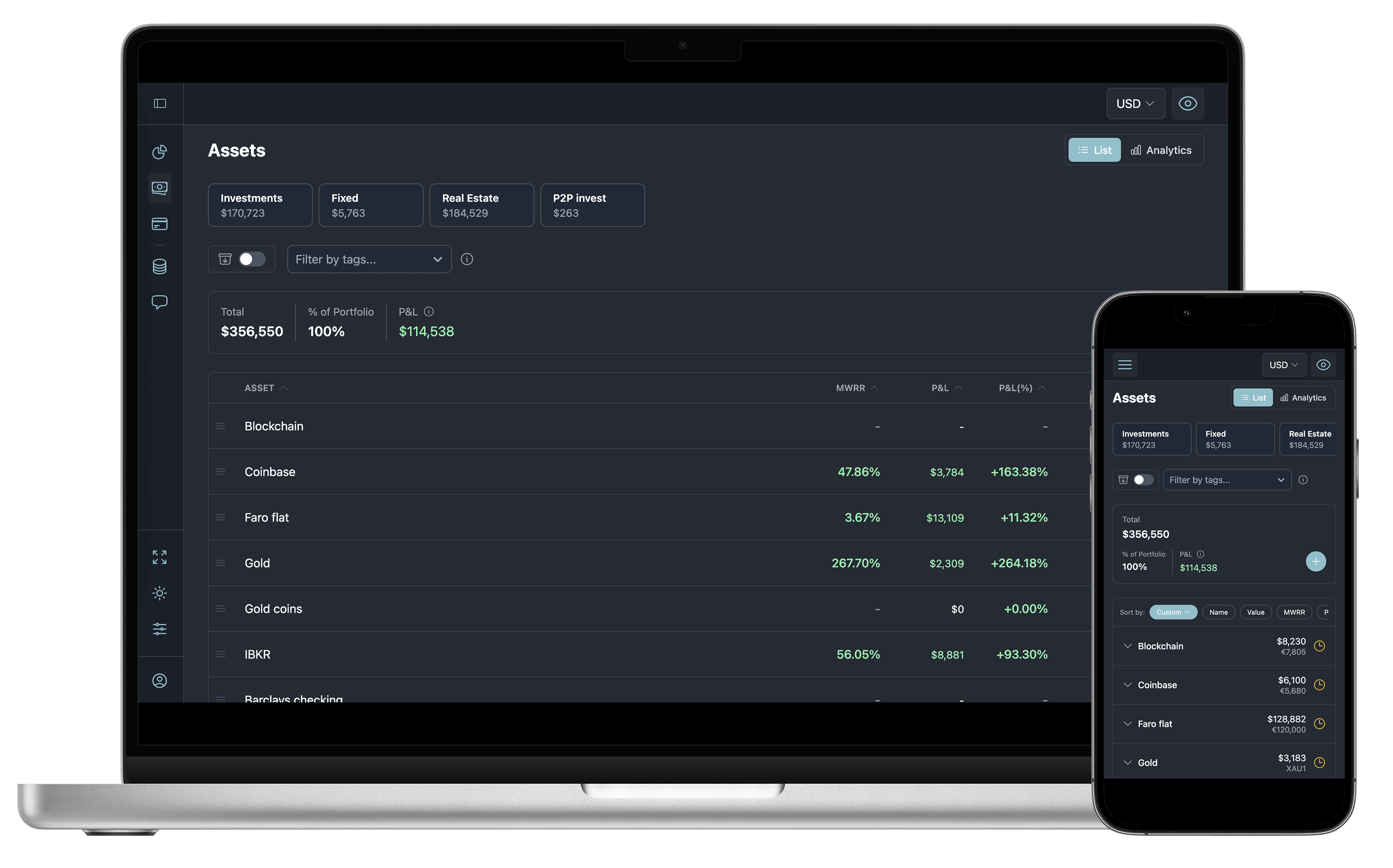 NetFiscus | Net Worth Tracker